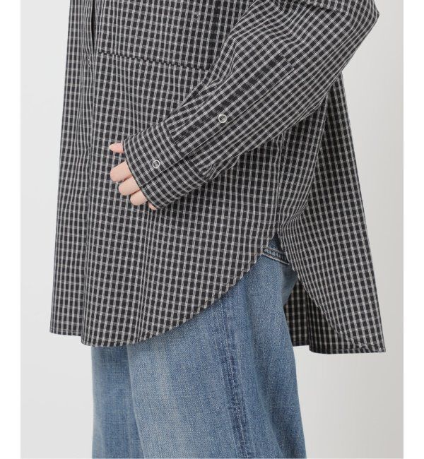 Spick and Span「刺繍オーバーシャツ」|シャツ・ブラウス|