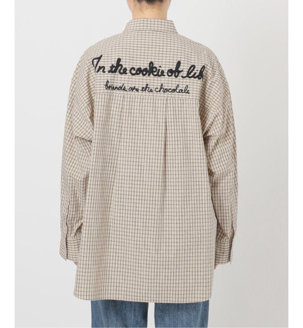 Spick and Span「刺繍オーバーシャツ」|シャツ・ブラウス|