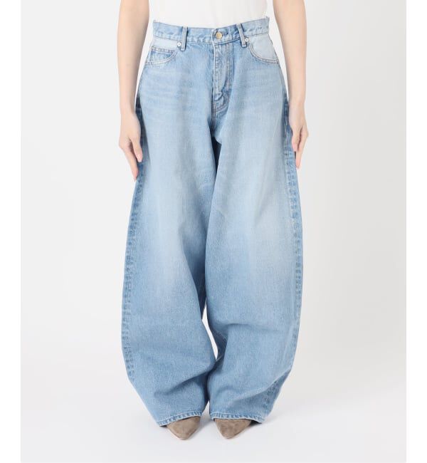 NOBLE「SERGE/サージ REMAKE BACK DARTS PANTS」|デニム|