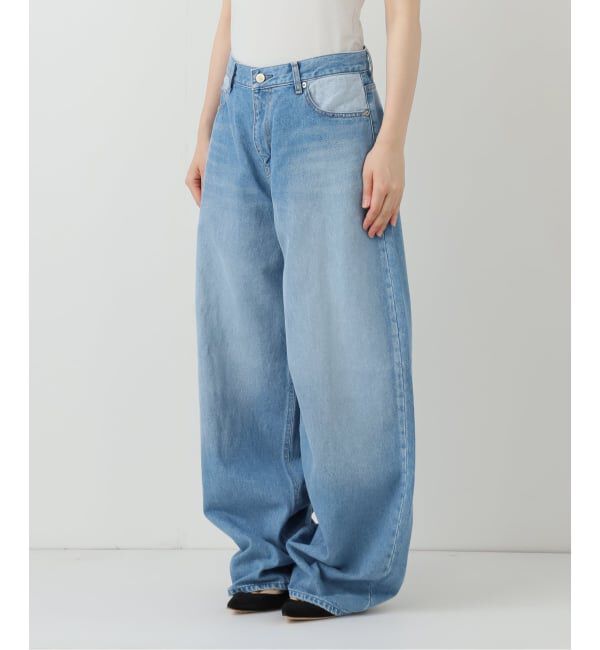 NOBLE「SERGE/サージ REMAKE BACK DARTS PANTS」|デニム|