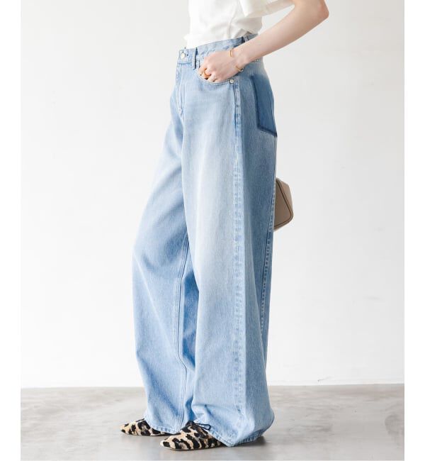 NOBLE「SERGE/サージ REMAKE BACK DARTS PANTS」|デニム|