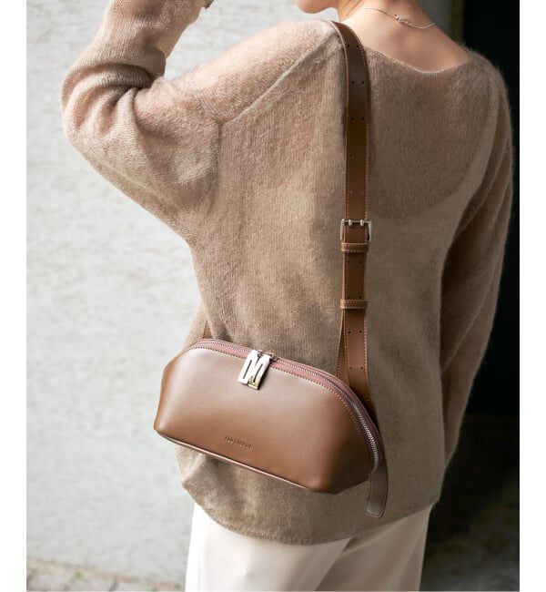 Spick and Span「ADD CULUMN/アドカラム FIGRE BODY BAG」|ショルダー・メッセンジャー|ブラウン
