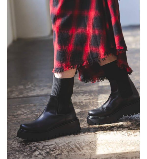 NOBLE「《追加》CORSO ROMA9/コルソローマ ノーヴェ サイドゴアブーツ」|ショートブーツ|