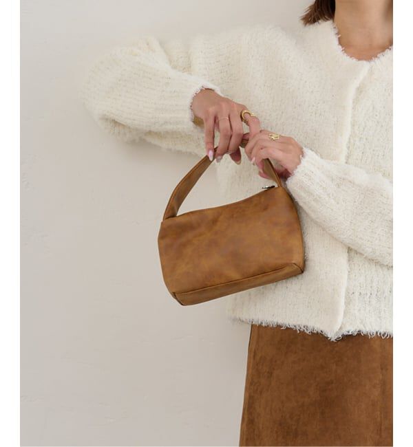 U by SPICK&SPAN「tuo/テュオ PUDDING MINI HANDLE」|ハンドバッグ|