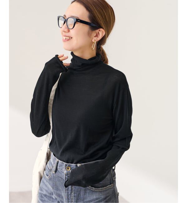 FRAMeWORK「18ゲージタートルネック」|ニット・セーター|