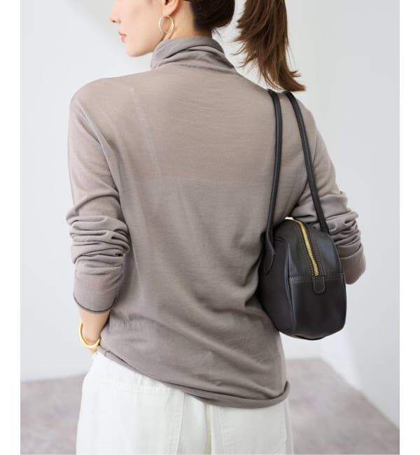 FRAMeWORK「18ゲージタートルネック」|ニット・セーター|