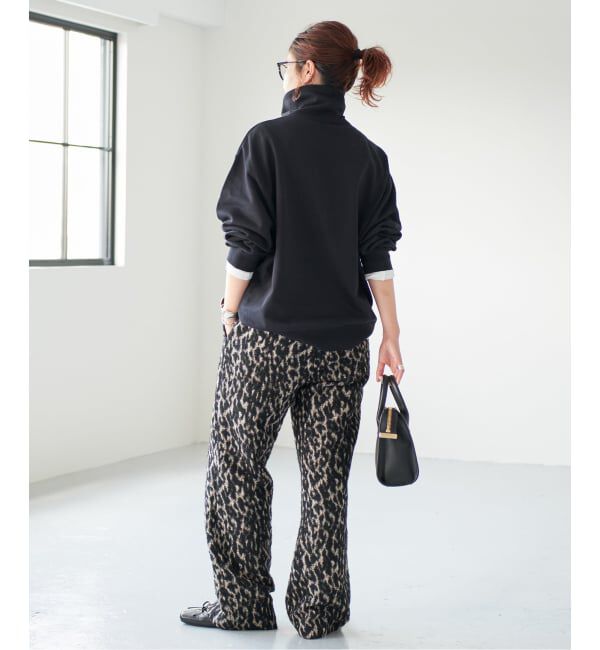 Spick and Span「《WEB限定 / 追加3》裏毛ハイネックプルオーバー」|スウェット・ジャージ|