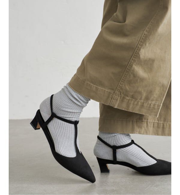  「4cmTストラップパンプス」|パンプス|