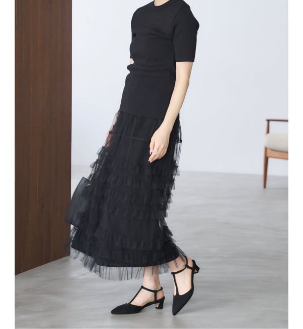  「4cmTストラップパンプス」|パンプス|