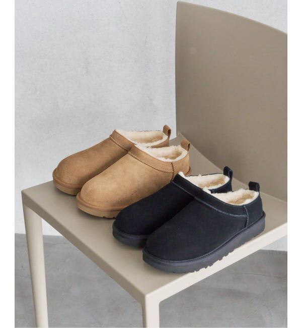  「UGG/アグ W CLASSIC MICRO」|スリッポン|