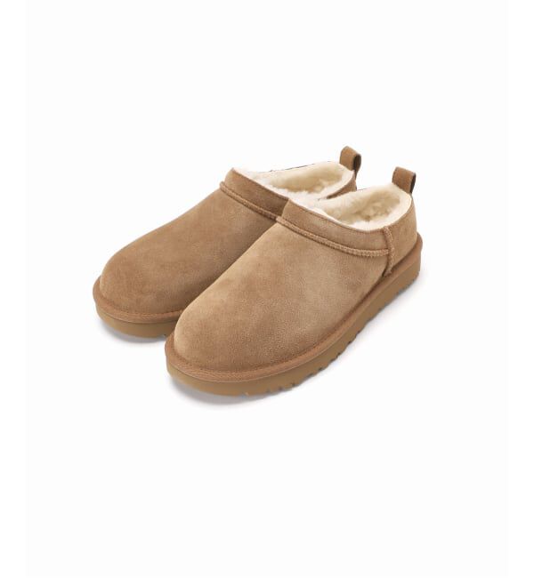  「UGG/アグ W CLASSIC MICRO」|スリッポン|