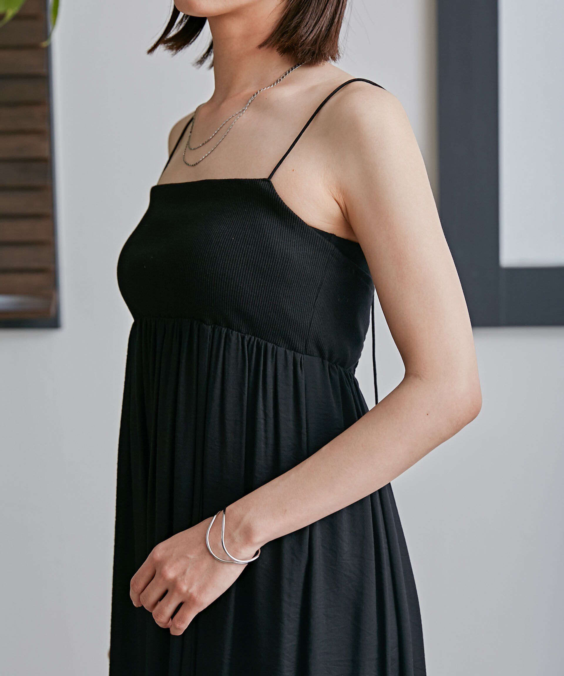 nano･universe「LB.03/リブドッキングキャミワンピース」|ワンピース|