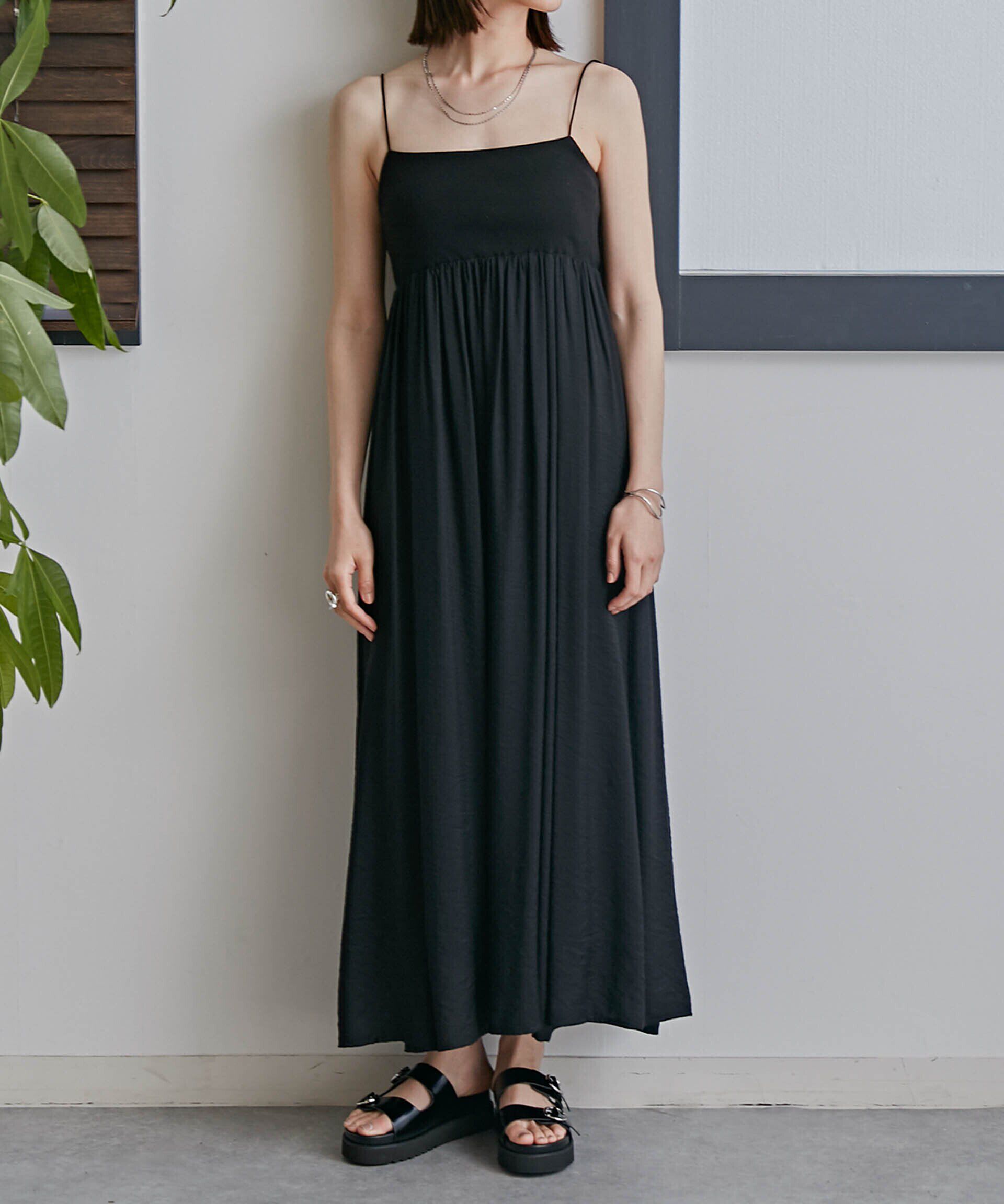 nano･universe「LB.03/リブドッキングキャミワンピース」|ワンピース|