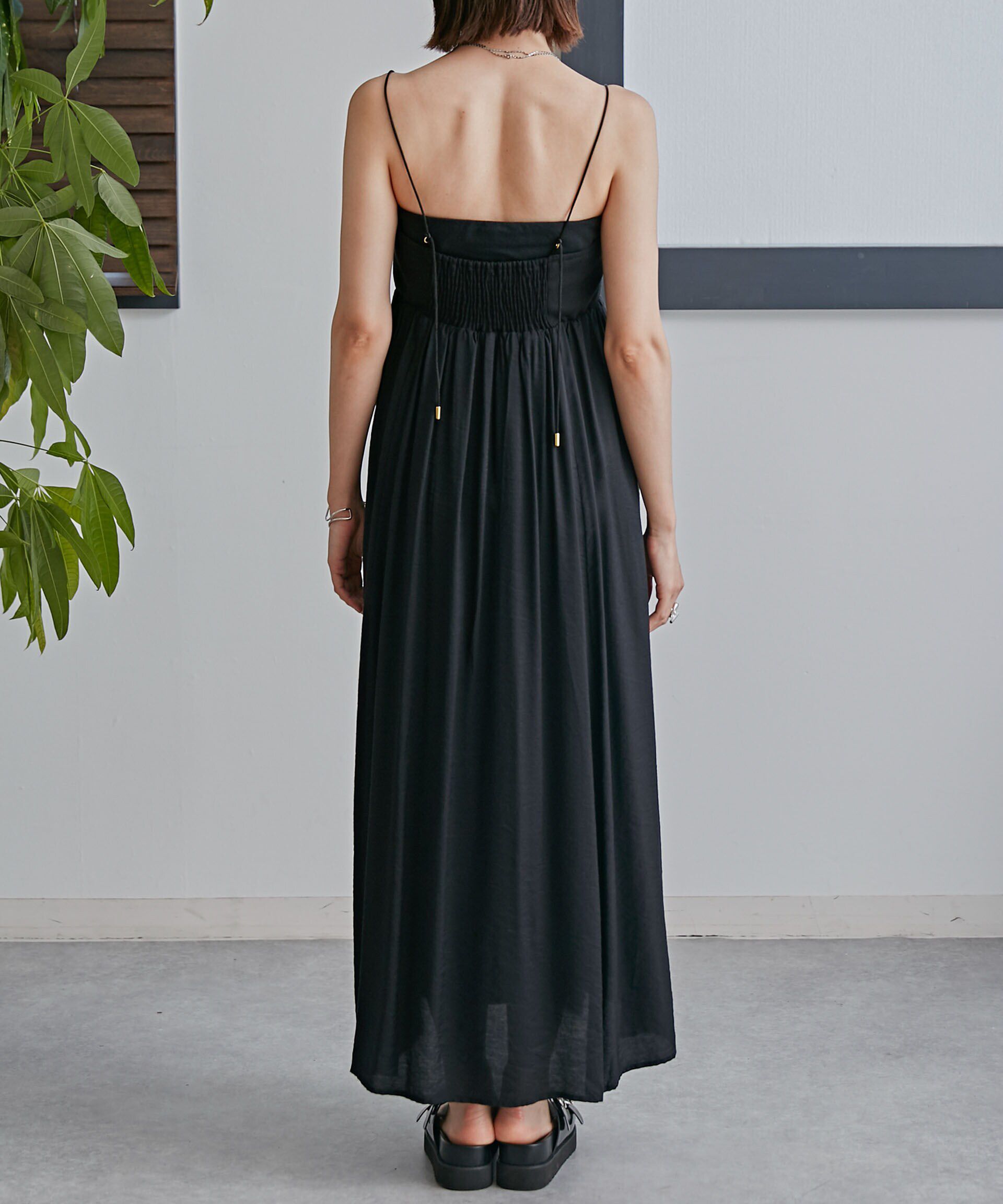 nano･universe「LB.03/リブドッキングキャミワンピース」|ワンピース|