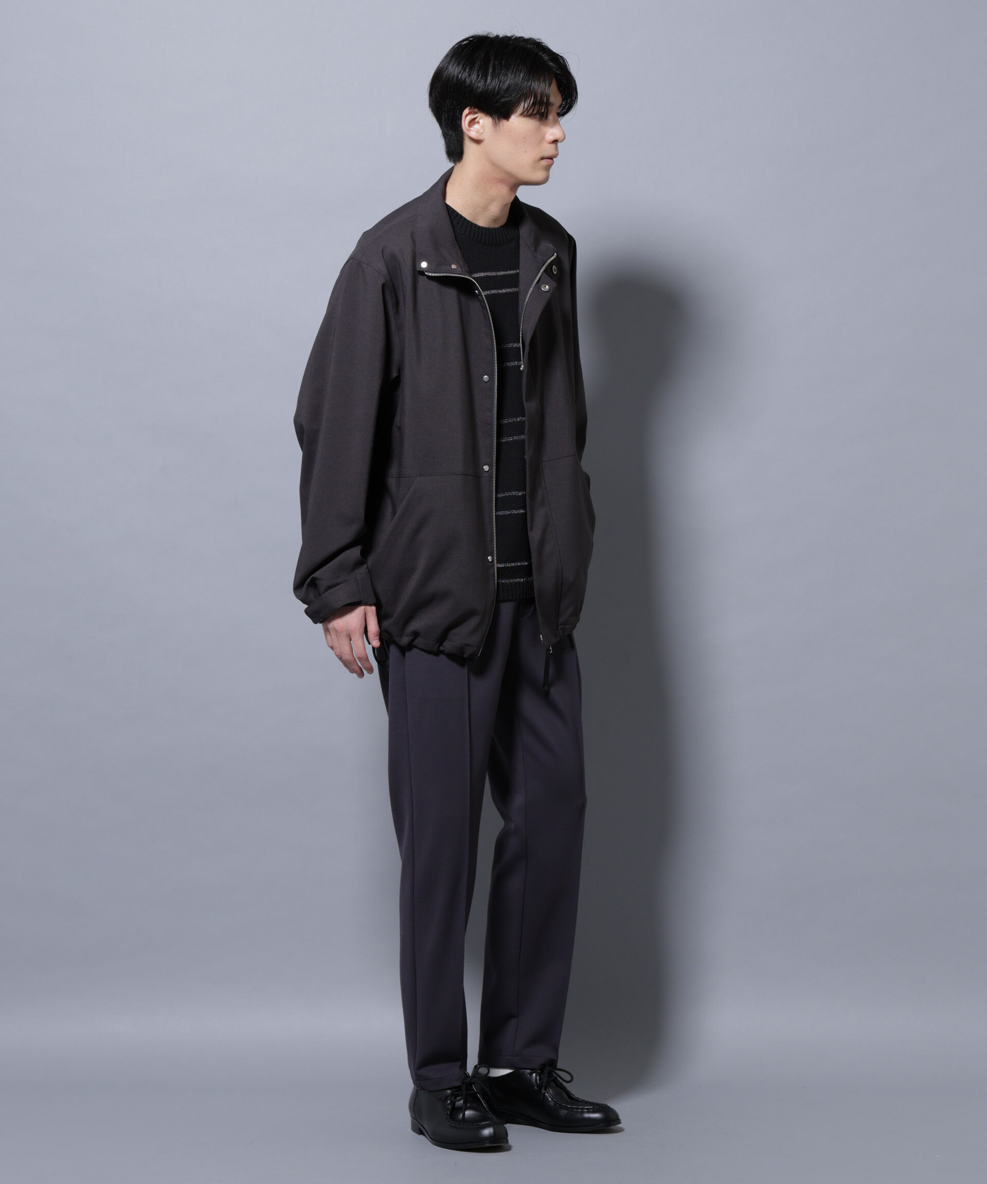 nano･universe「「RainComfortWear」ダントツ撥水透湿コーティング2WAYブルゾン」|ブルゾン・スタジャン|