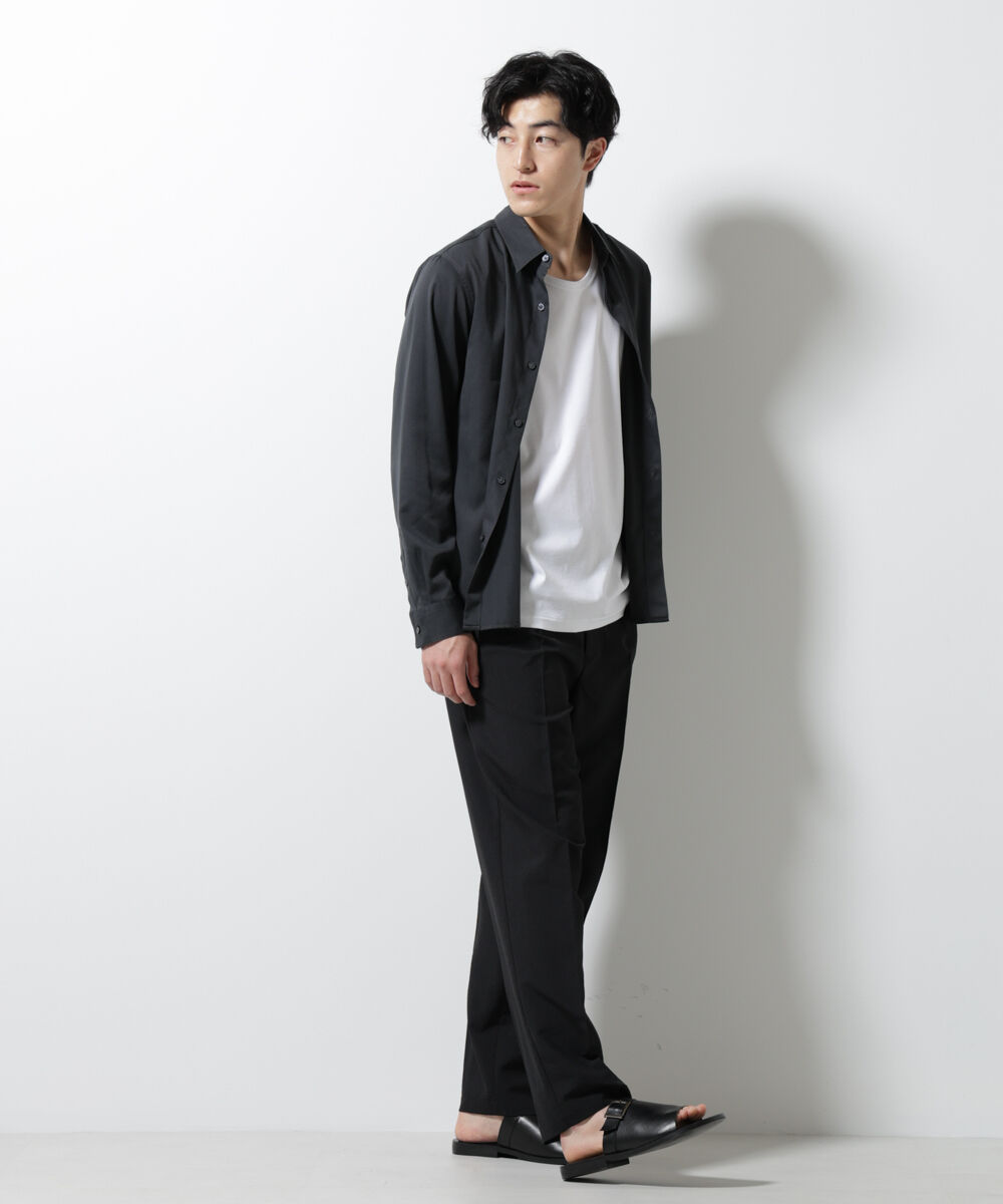 nano･universe「スタンダードレギュラーカラーシャツ/長袖」|シャツ・ブラウス|