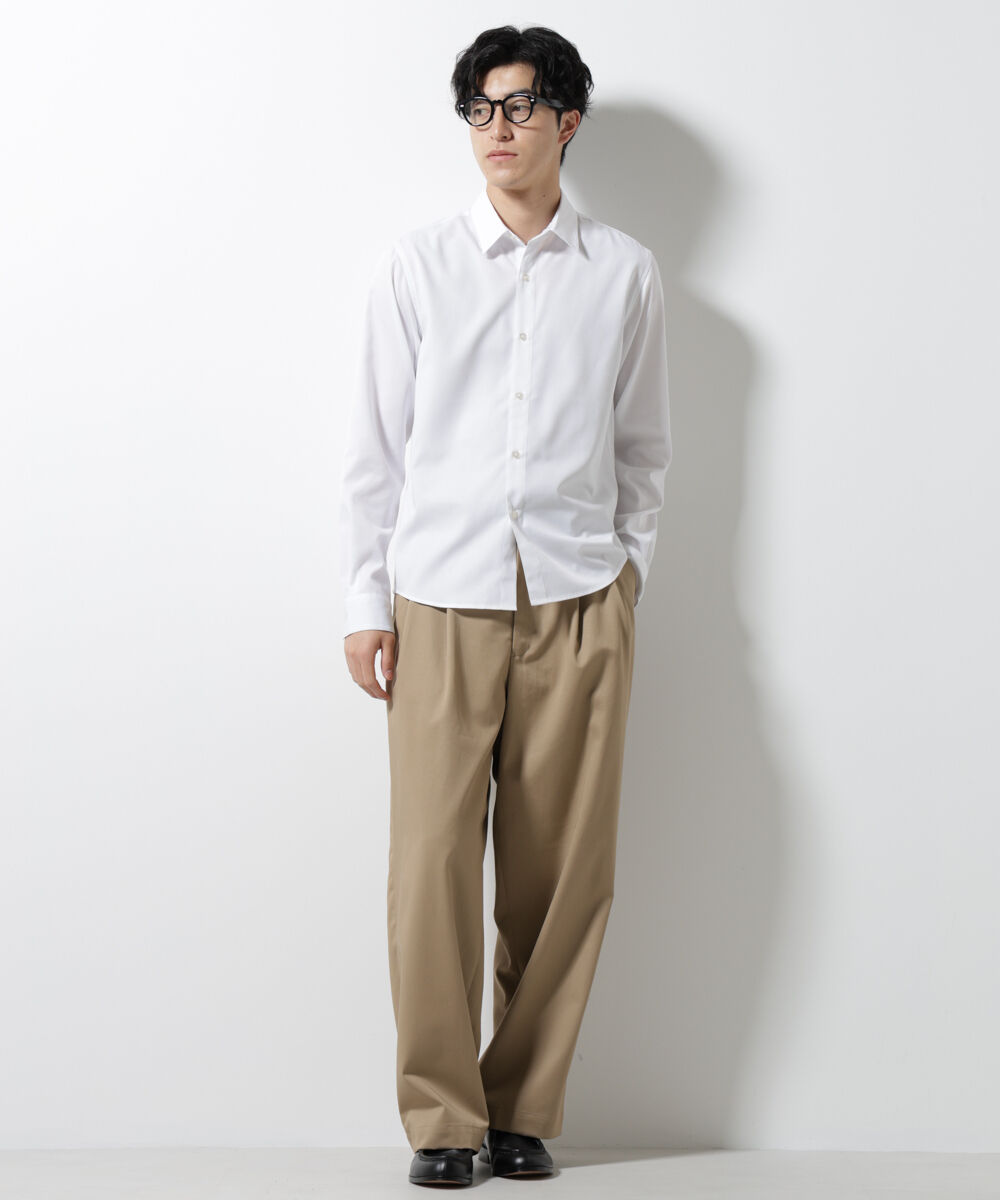 nano･universe「スタンダードレギュラーカラーシャツ/長袖」|シャツ・ブラウス|