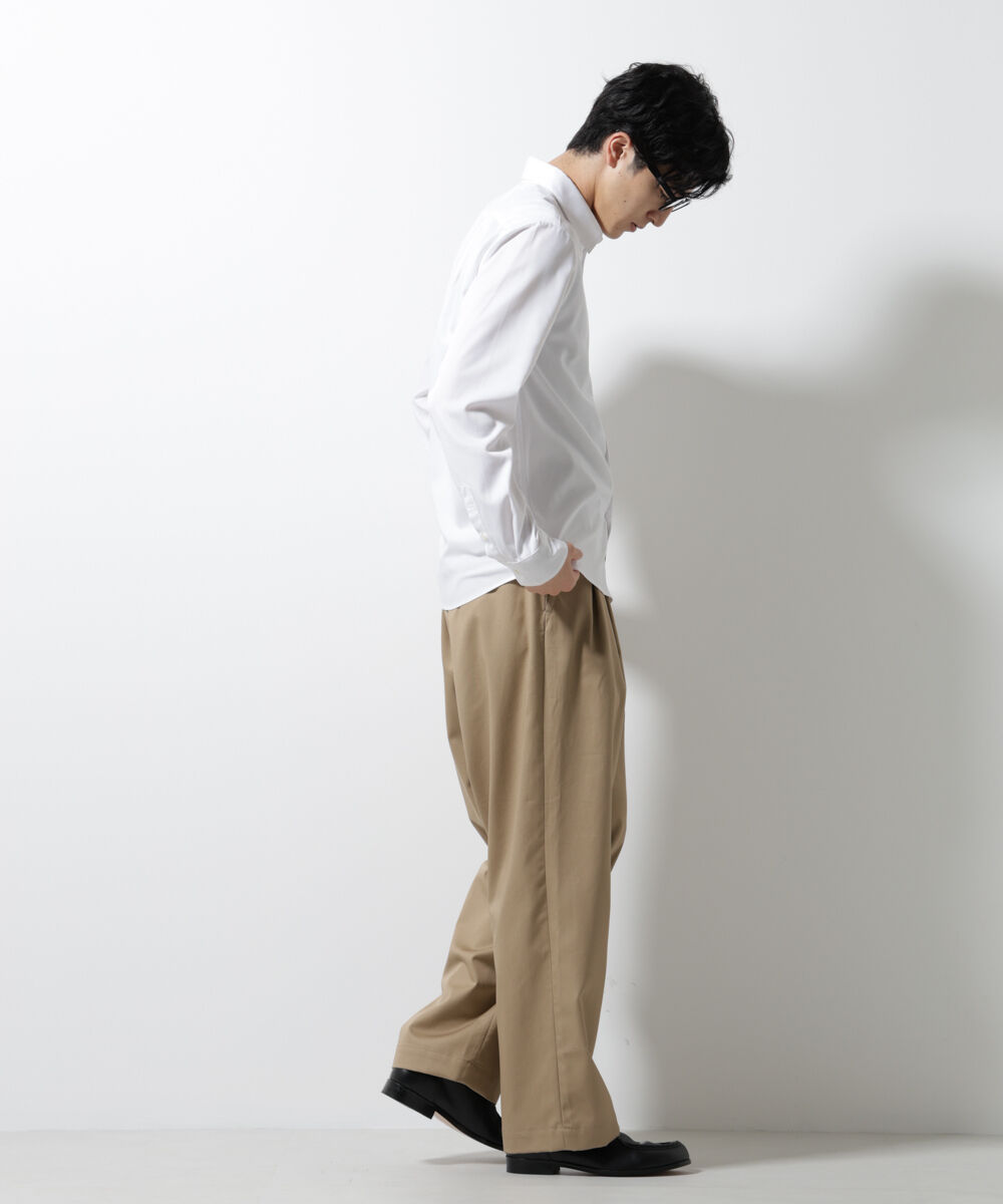 nano･universe「スタンダードレギュラーカラーシャツ/長袖」|シャツ・ブラウス|