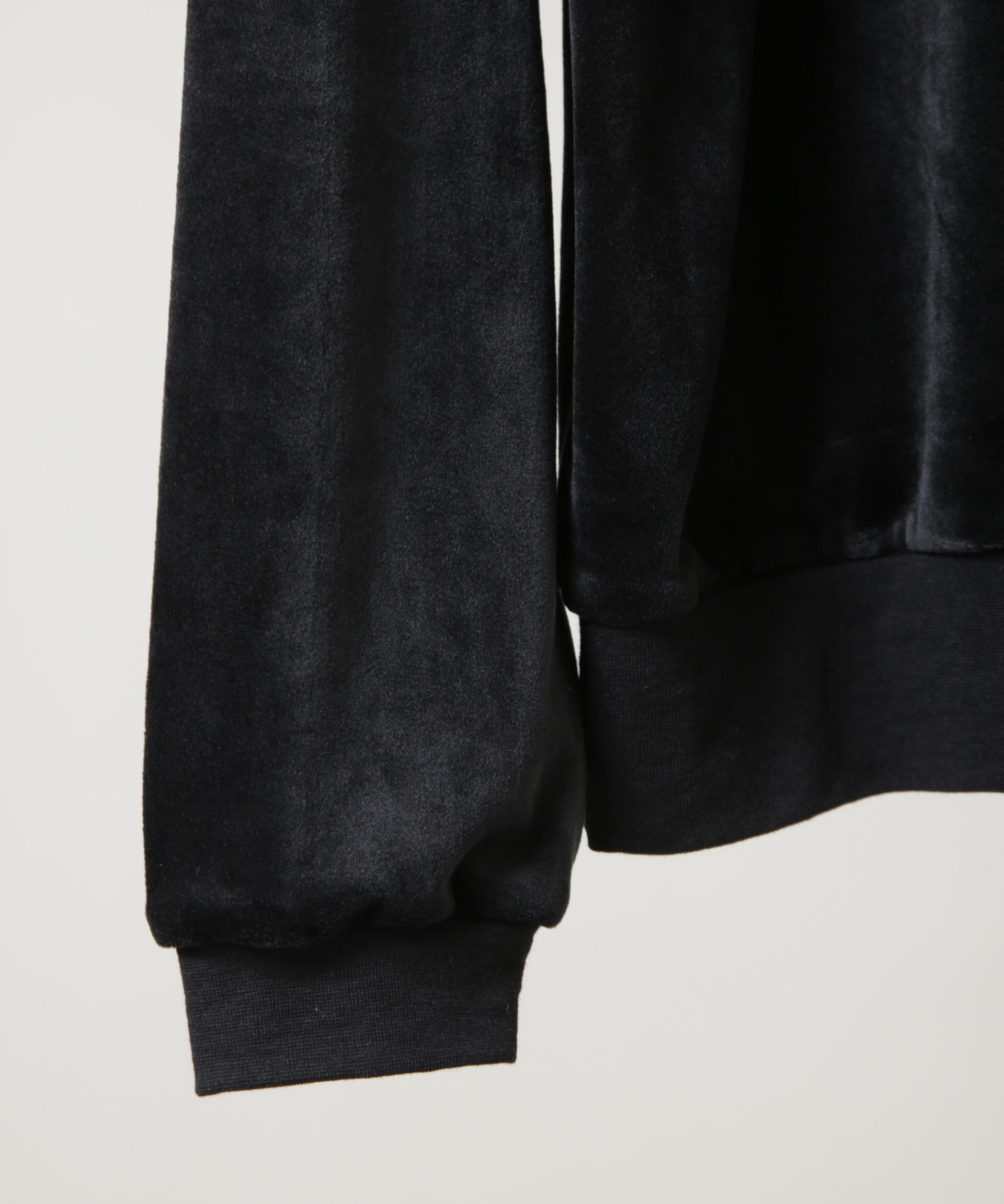 nano･universe「ベロアプルオーバー Vネックスウェット」|Tシャツ・カットソー|