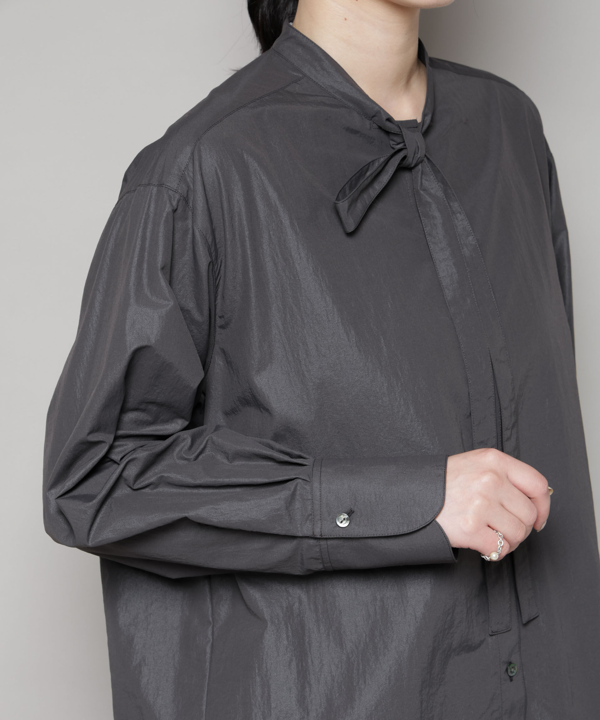 nano･universe「チンツボウタイシャツ」|シャツ・ブラウス|