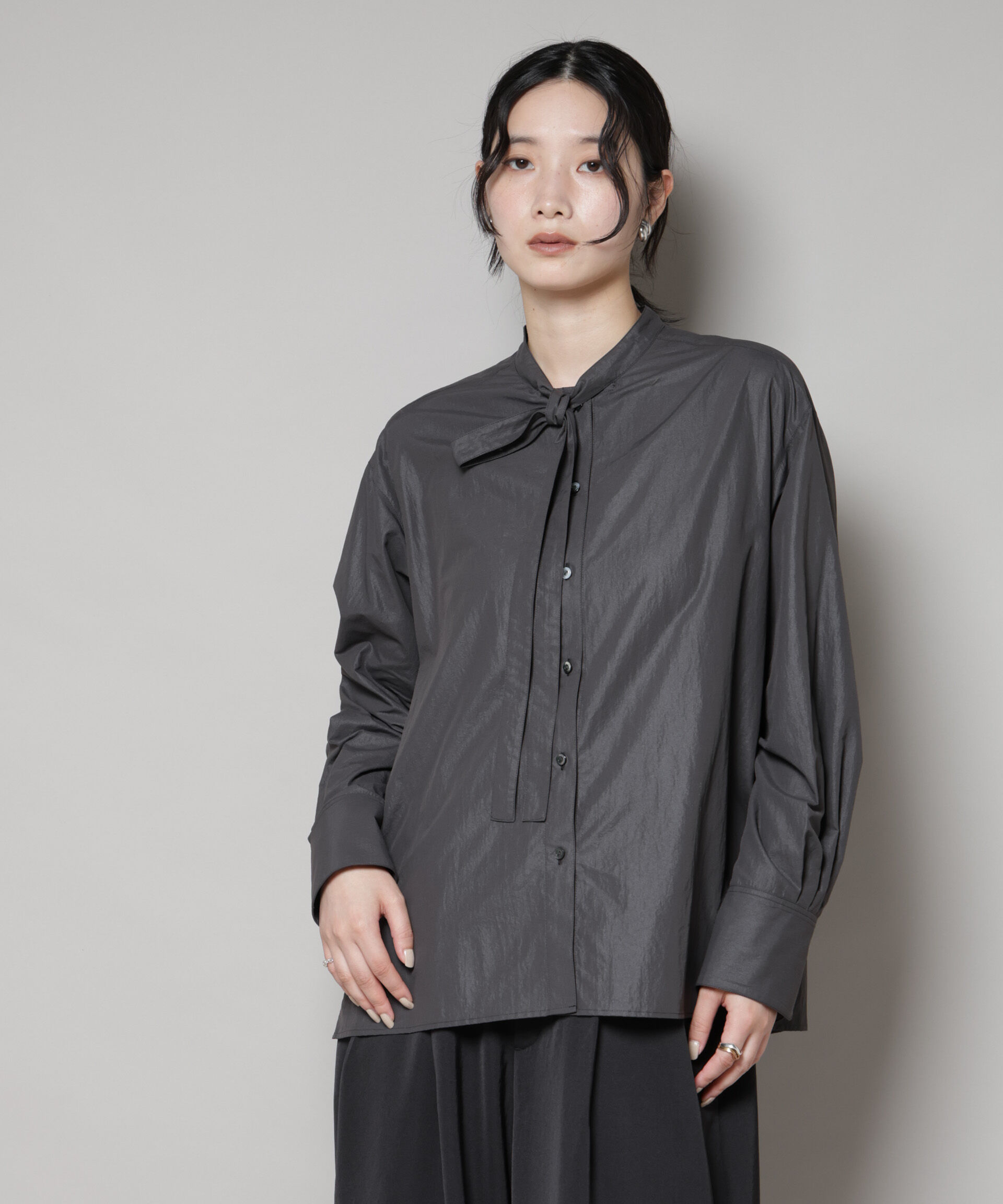 nano･universe「チンツボウタイシャツ」|シャツ・ブラウス|