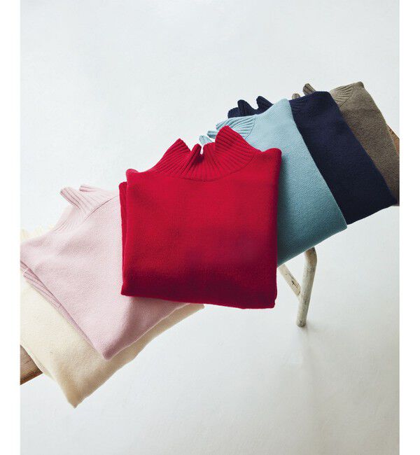 組曲「ウールカシミヤミックス ロールネック ニット」|ニット・セーター|