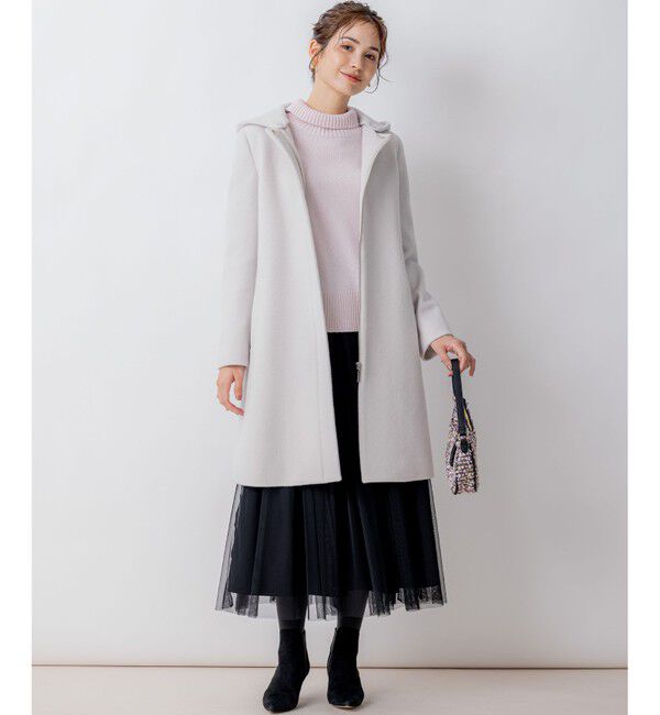 組曲「ウールカシミヤミックス ロールネック ニット」|ニット・セーター|