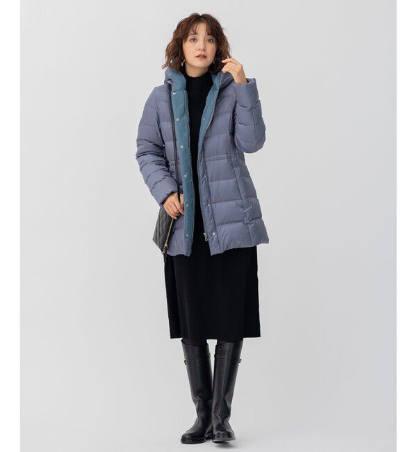 23区「【洗える】シレータフタ ショート ダウンコート」|ダウン|