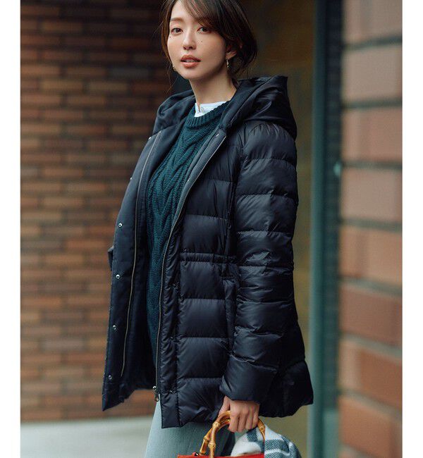 23区「【洗える】シレータフタ ショート ダウンコート」|ダウン|ﾀﾞｰｸﾈｲ