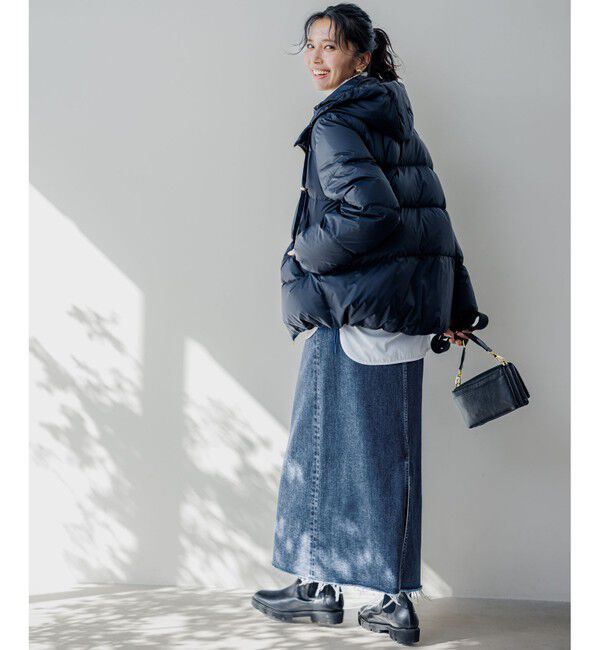 23区「【洗える】シレータフタ コンパクト ダウンコート」|ダウン|