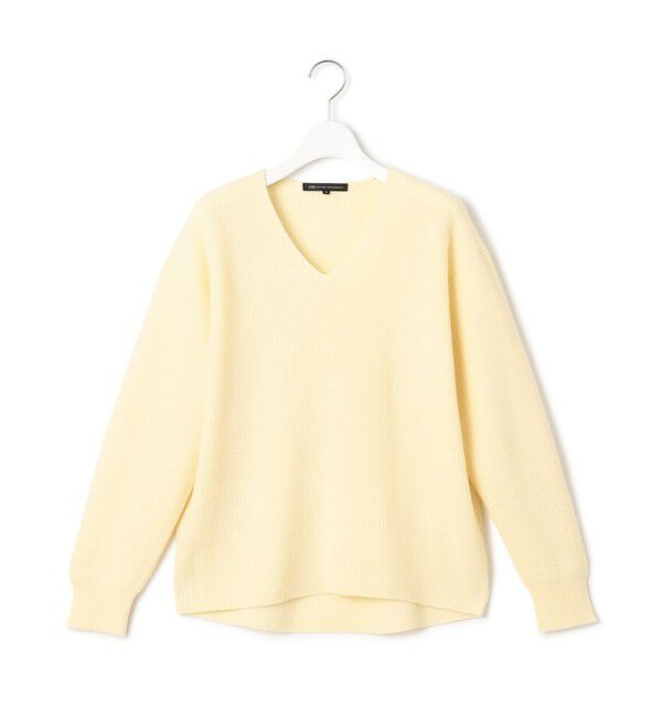 23区「【洗える】ウールカシミヤ Vネック ニット」|ニット・セーター|