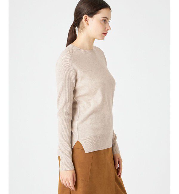 BEIGE,「RIGNY / クルーネックニット」|ニット・セーター|Taupe&times; Off Line