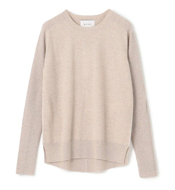 BEIGE,「RIGNY / クルーネックニット」|ニット・セーター|