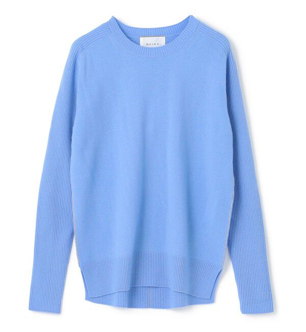 BEIGE,「RIGNY / クルーネックニット」|ニット・セーター|