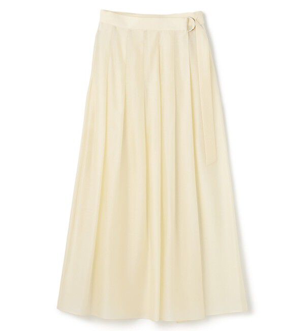 BEIGE,「【洗える】CARINATA / ウエストタックラップスカート」|スカート|