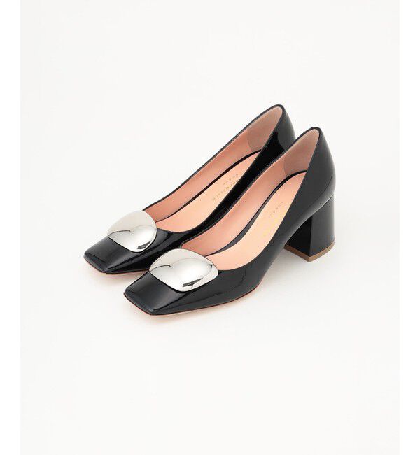 GRACE CONTINENTAL「Rupert Sandersonパテントチャームヒール」|パンプス|