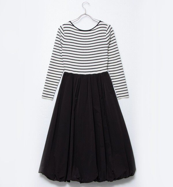 NOLLEY'S sophi「タフタバルーンスカート2WAYニットワンピース」|ワンピース|