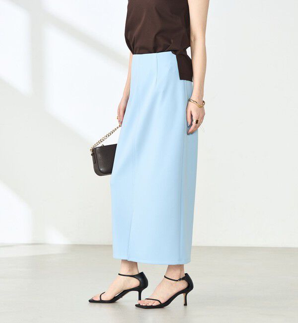 NOLLEY'S sophi「ウォッシャブルダンボール前後2WAYタイトスカート」|タイト|