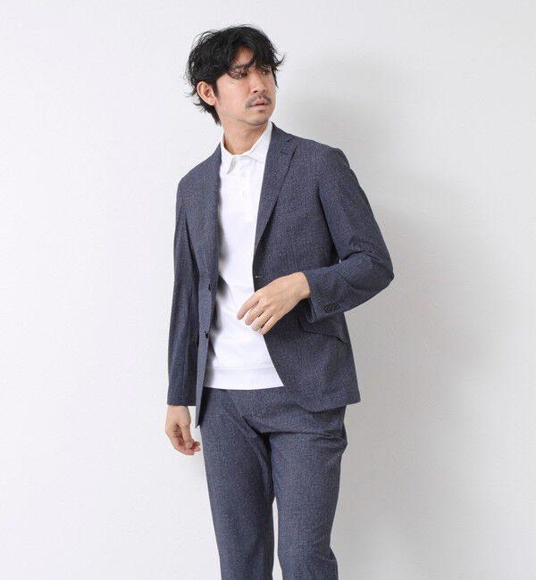 NOLLEY'S goodman「《ビジカジ対応》シルケットスムース ドレスポロ ビズポロ 25SS」|ポロシャツ|