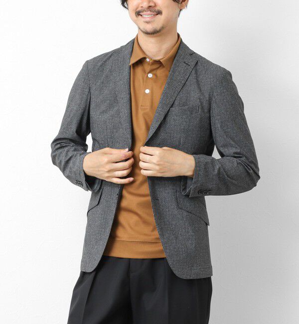 NOLLEY'S goodman「《ビジカジ対応》シルケットスムース ドレスポロ ビズポロ 25SS」|ポロシャツ|