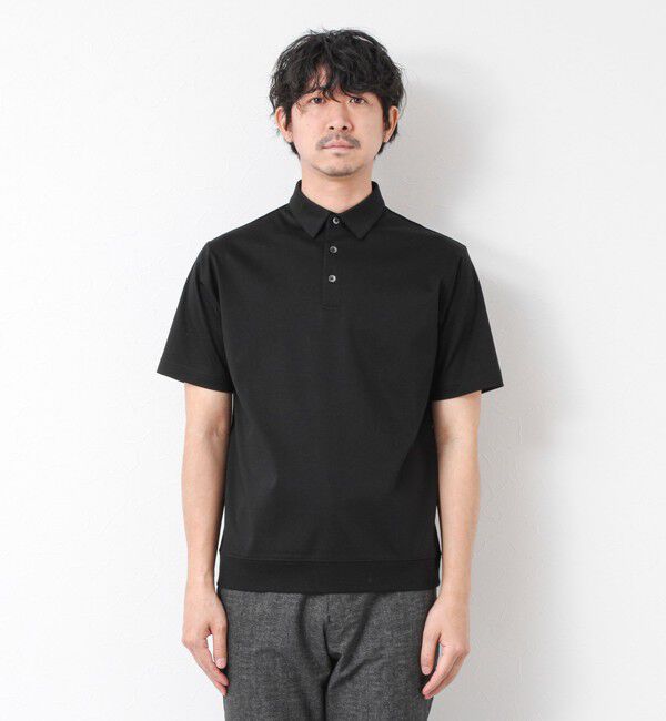 NOLLEY'S goodman「《ビジカジ対応》シルケットスムース ドレスポロ ビズポロ 25SS」|ポロシャツ|