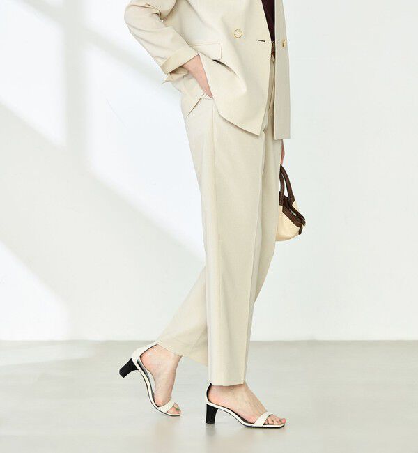 NOLLEY'S「《セットアップ対応》ウォッシャブルドライトロピカルセミワイド美脚パンツ」|その他|