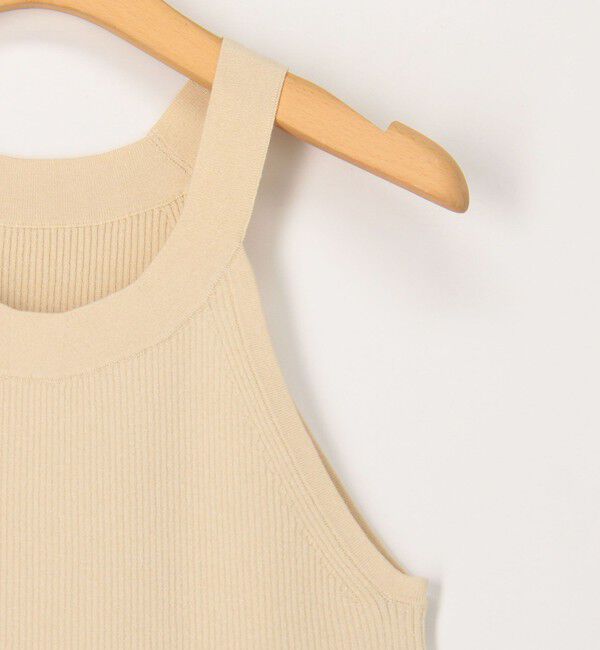 NOLLEY'S sophi「《アンサンブル対応》《手洗い可能》イタリー糸ホルターネックタンクトップ」|タンクトップ|