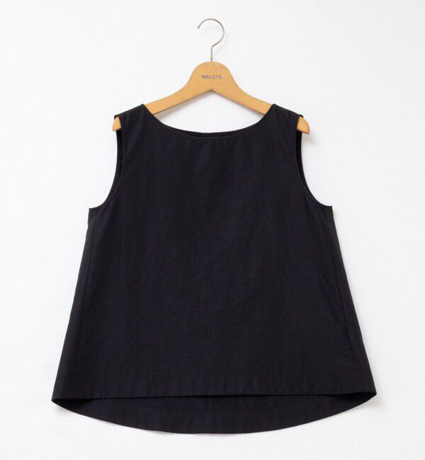 NOLLEY'S「エクセルテックタンブラーノースリーブブラウス」|シャツ・ブラウス|