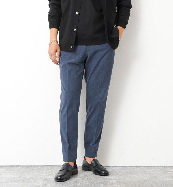 NOLLEY'S goodman「《ビジカジ/セットアップ対応》トリコットコーデュロイ ストレッチ イージーPT 25AW」|チノ|