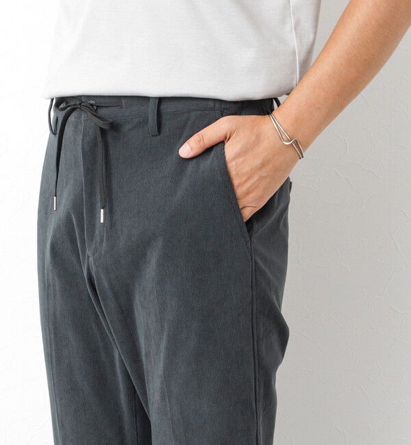 NOLLEY'S goodman「《ビジカジ/セットアップ対応》トリコットコーデュロイ ストレッチ イージーPT 25AW」|チノ|