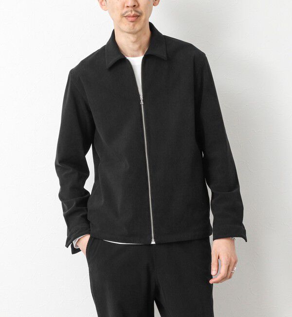 NOLLEY'S goodman「《セットアップ対応》ストレッチコーデュロイ ストレッチ ジップシャツ ブルゾン 25AW」|ブルゾン・スタジャン|