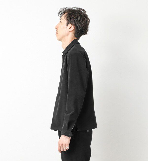 NOLLEY'S goodman「《セットアップ対応》ストレッチコーデュロイ ストレッチ ジップシャツ ブルゾン 25AW」|ブルゾン・スタジャン|