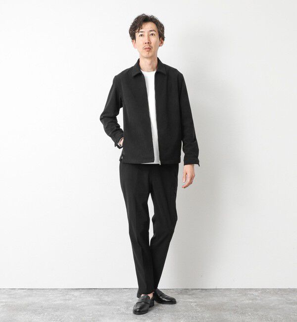 NOLLEY'S goodman「《セットアップ対応》ストレッチコーデュロイ ストレッチ ジップシャツ ブルゾン 25AW」|ブルゾン・スタジャン|