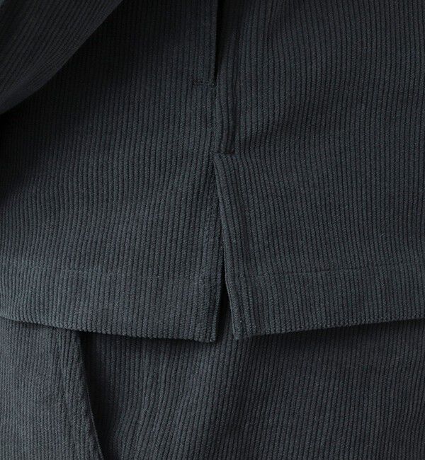 NOLLEY'S goodman「《セットアップ対応》ストレッチコーデュロイ ストレッチ ジップシャツ ブルゾン 25AW」|ブルゾン・スタジャン|